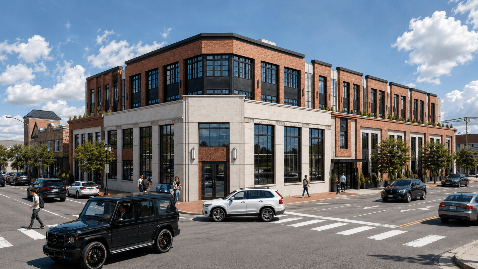 Mineola Downtown development rendering